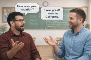 تمرین مکالمه انگلیسی بدون پارتنر