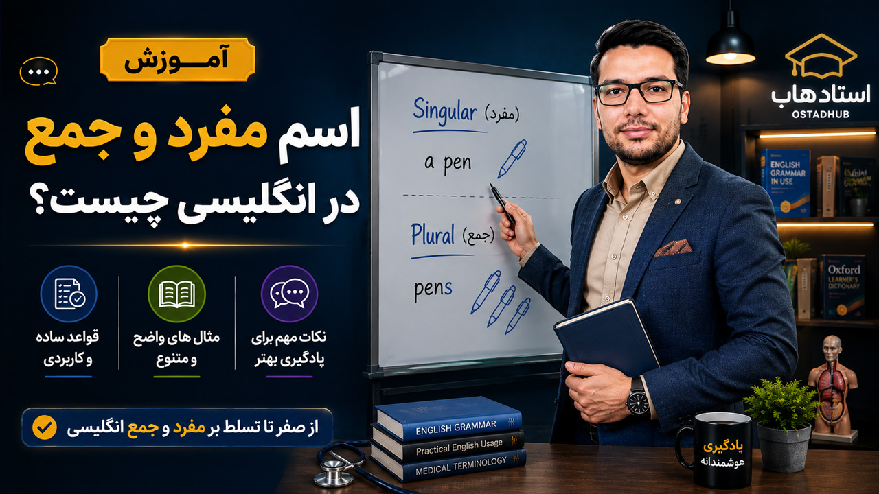 اسم مفرد و جمع در انگلیسی چیست؟ + قوانین جمع بستن اسم‌ها با مثال