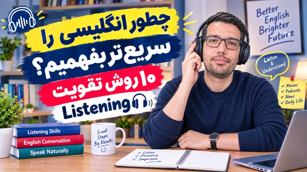 چطور انگلیسی را سریع‌تر بفهمیم؟ ۱۰ روش تقویت Listening