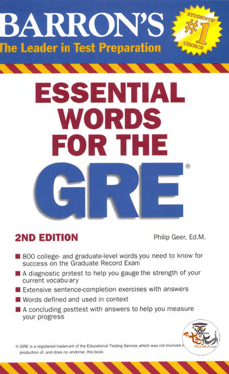 دانلود کتاب Barron’s Essential Words for the GRE ویرایش دوم